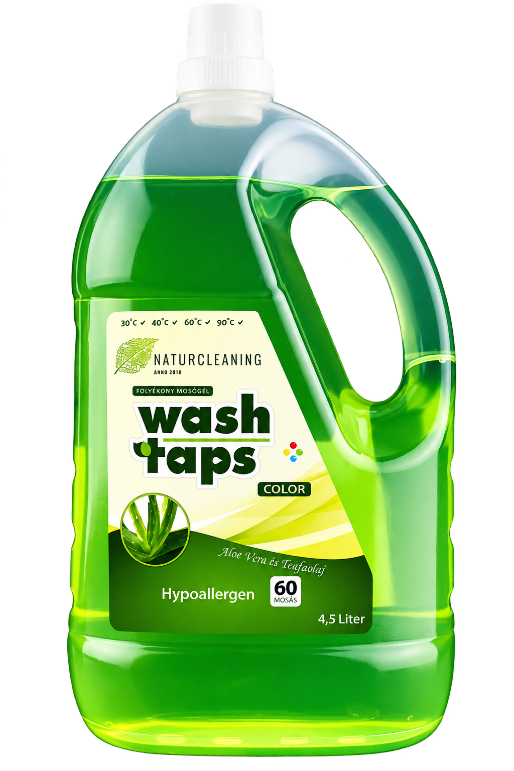 Wash Taps Teafa-Aloe hipoallergén mosógél 4,5 L
